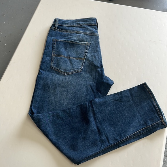 Lucky Brand Los Angeles 412 athletic slim 2 way stretch 36 x 32 NWT - Picture 3 of 7